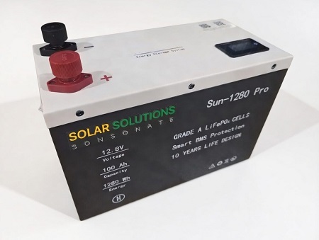 Sun-1280 Pro LiFePO4 12.8V 100Ah
